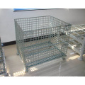 Galvanized steel warehouse storage cage